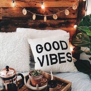 Good Vibes Pillow Cover